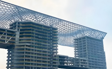 张掖城市更新的先锋:钢结构影响下的城市建筑!